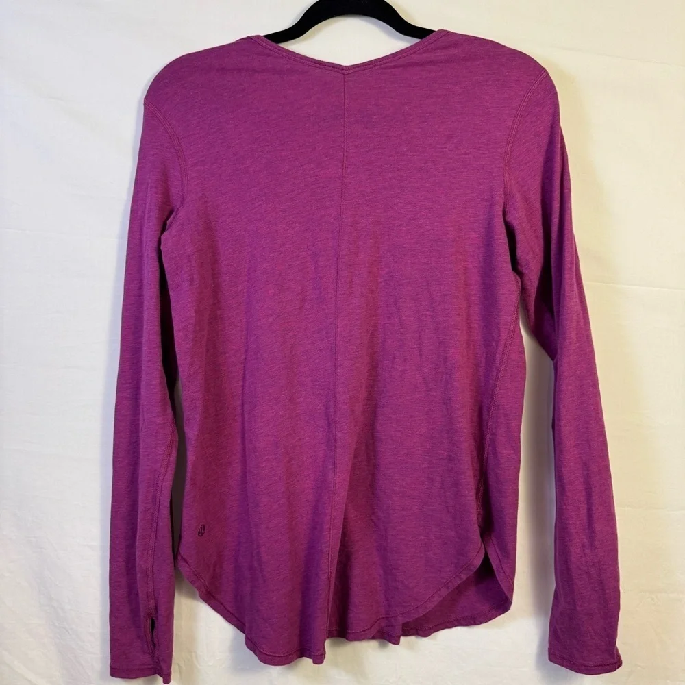 Lululemon Women's Purple Long Sleeve Top